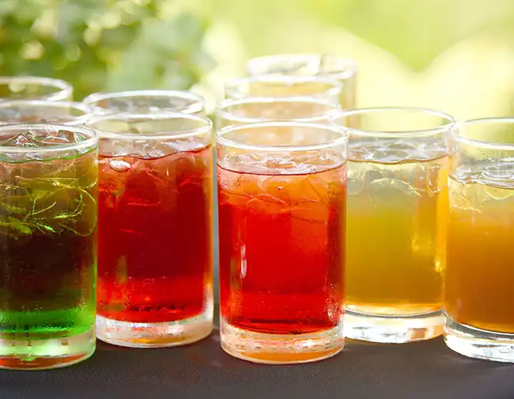 Modified starch applications in beverages and dairy