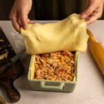 stuffing food